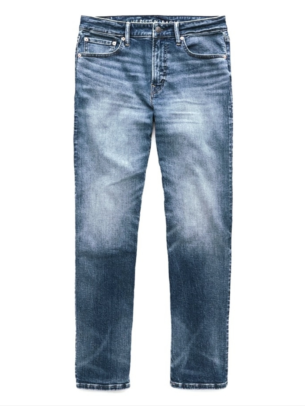 American Eagle AE Men's Athletic Straight Leg Jeans in Indigo Waters Size 32x32